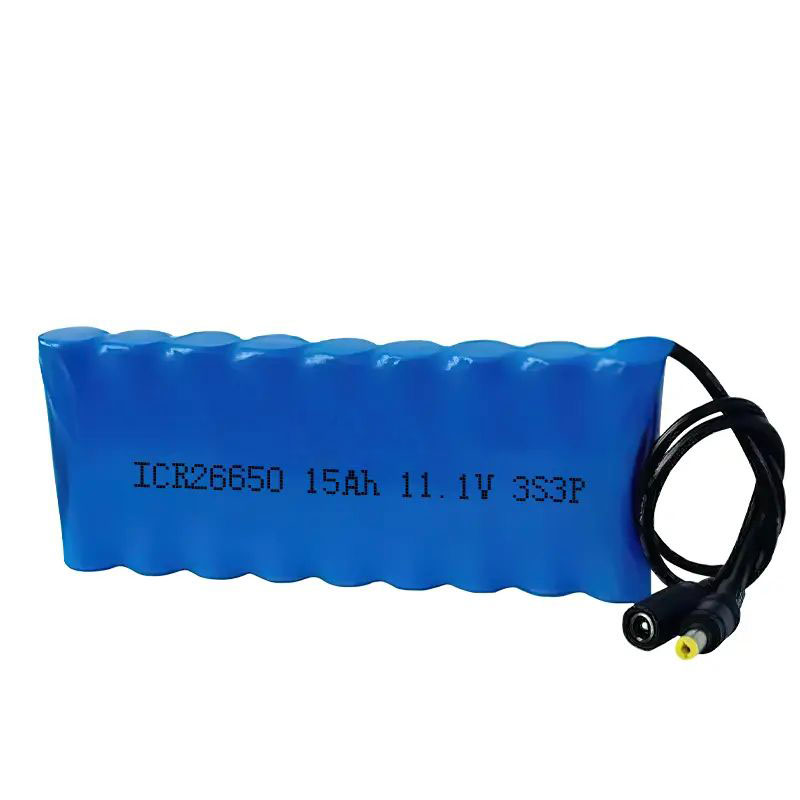 ICR26650 11.1v 15AH 3S3P 5000mAh lithium-ion-batteri