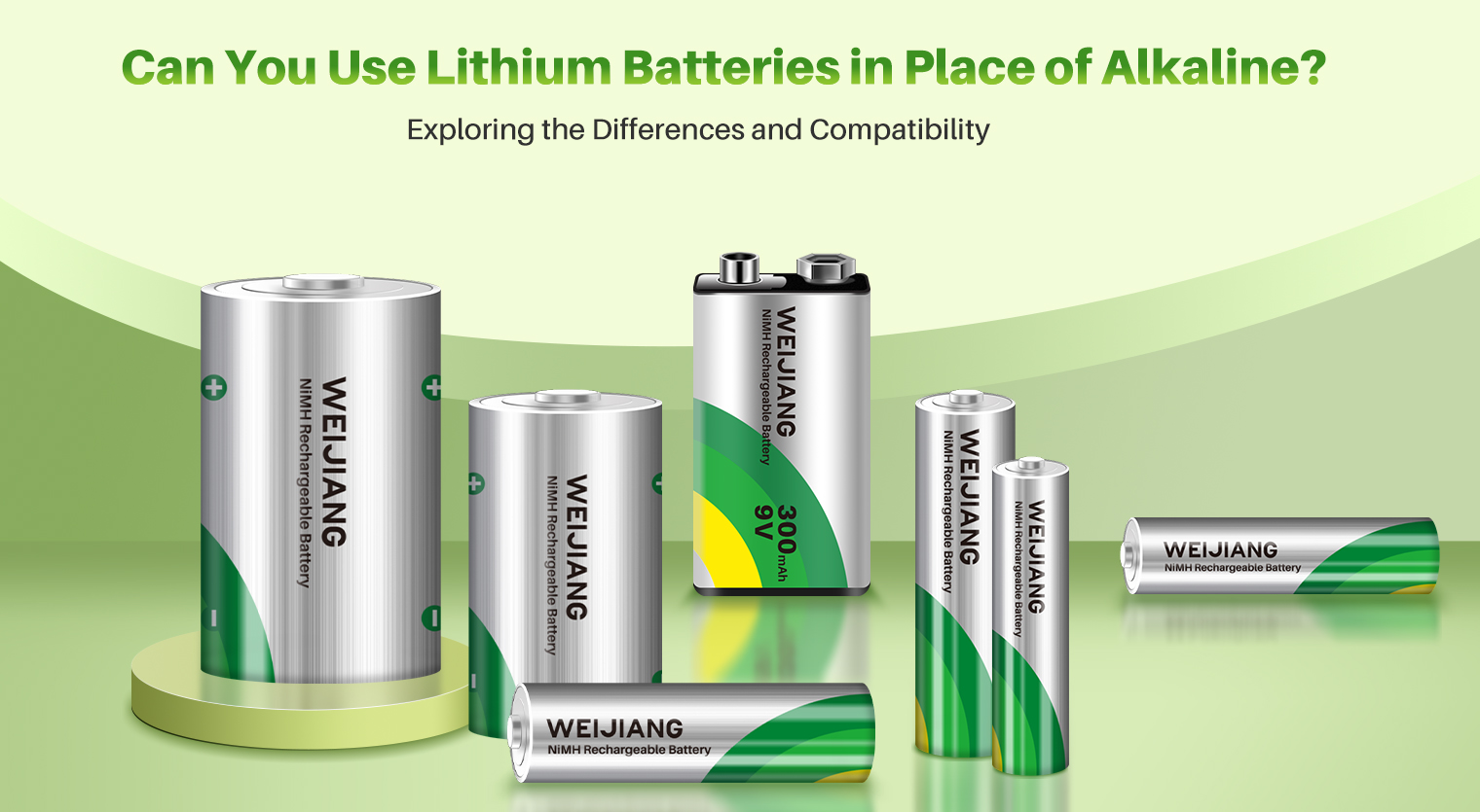 Kunt u lithiumbatterijen gebruiken in plaats van alkalische batterijen? Ontdek de verschillen en compatibiliteit