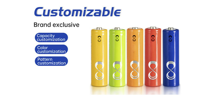 Customized nimh rechargeable battery