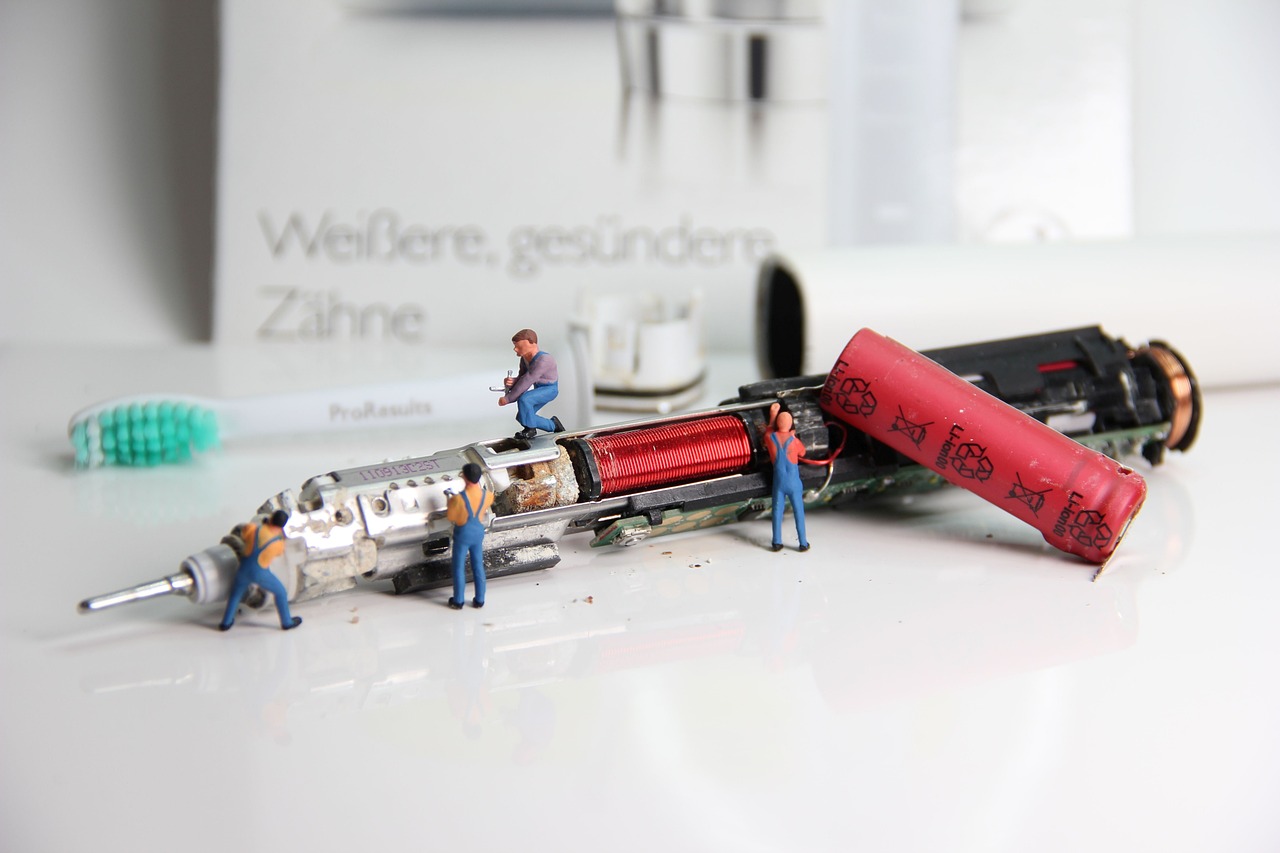 Elektriske tandbørster med vores Nimh-batterier