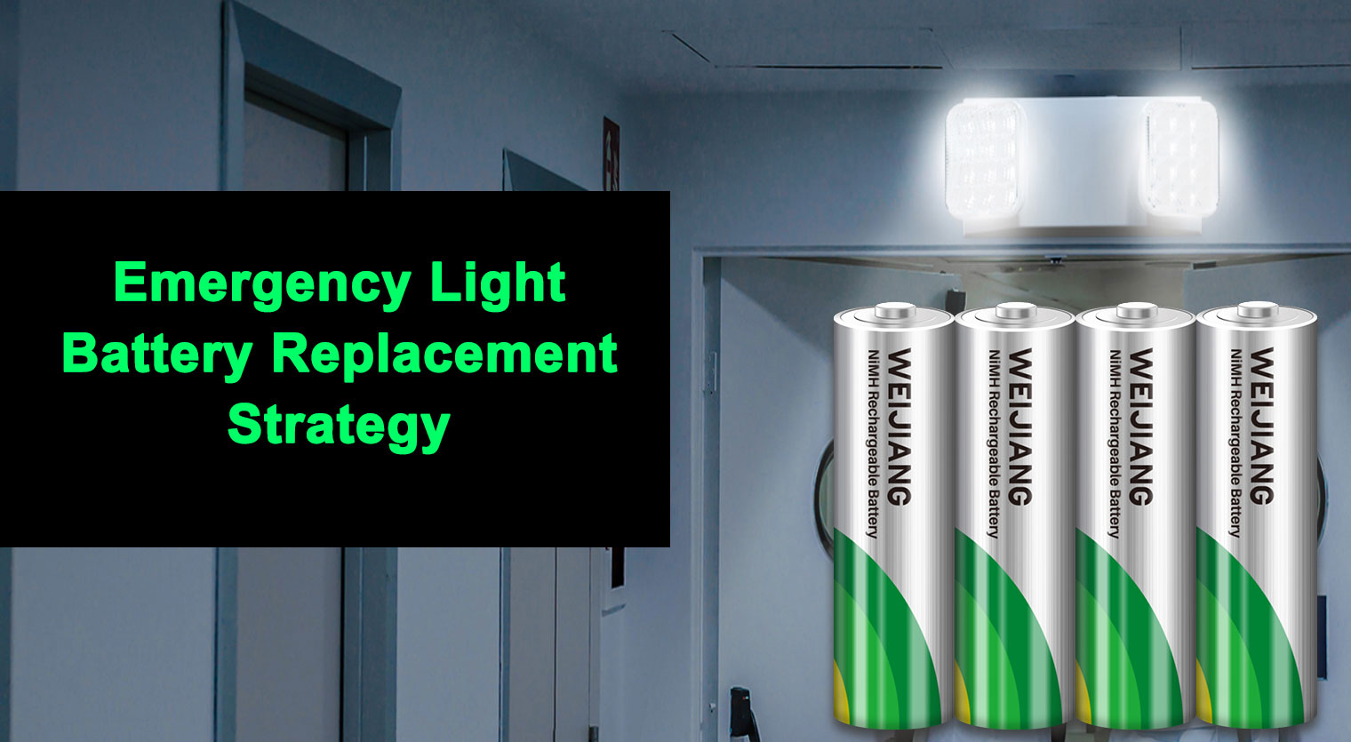 Strategija-zamjene-baterija-svjetla za hitne slučajeve