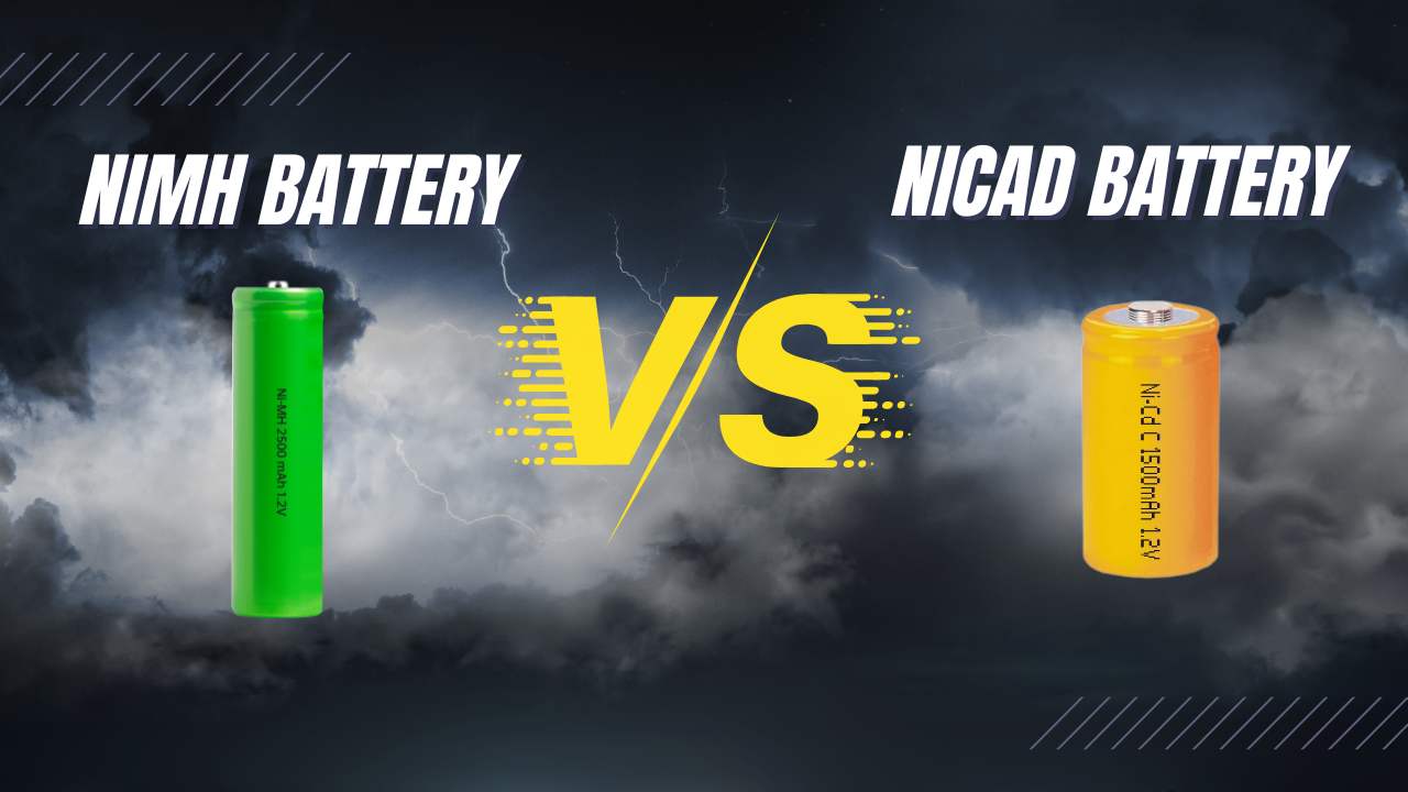 Nimh batteri vs Nicad batteri