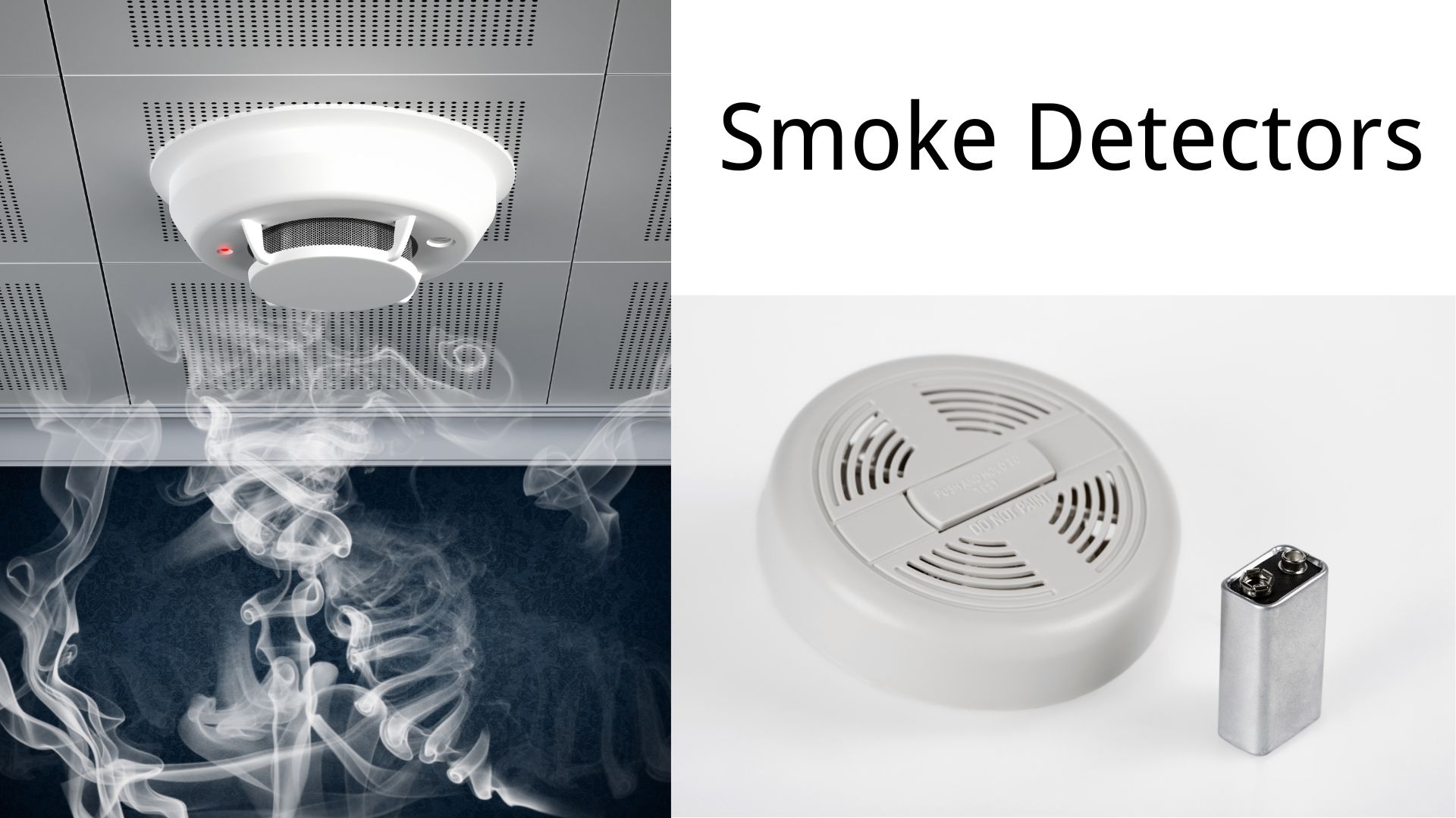 Detectores de fumaça