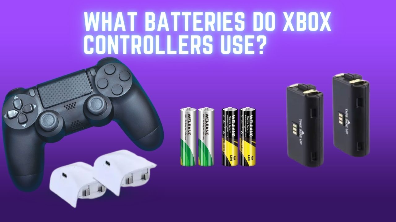 Milliseid akusid Xboxi kontrollerid kasutavad