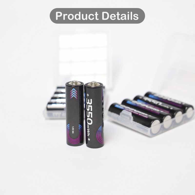 rechargeable lithium aa