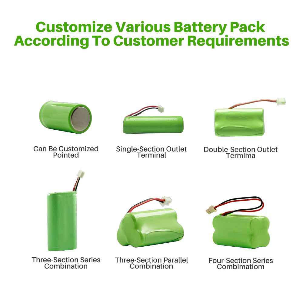 NiMH battery custom battery pack